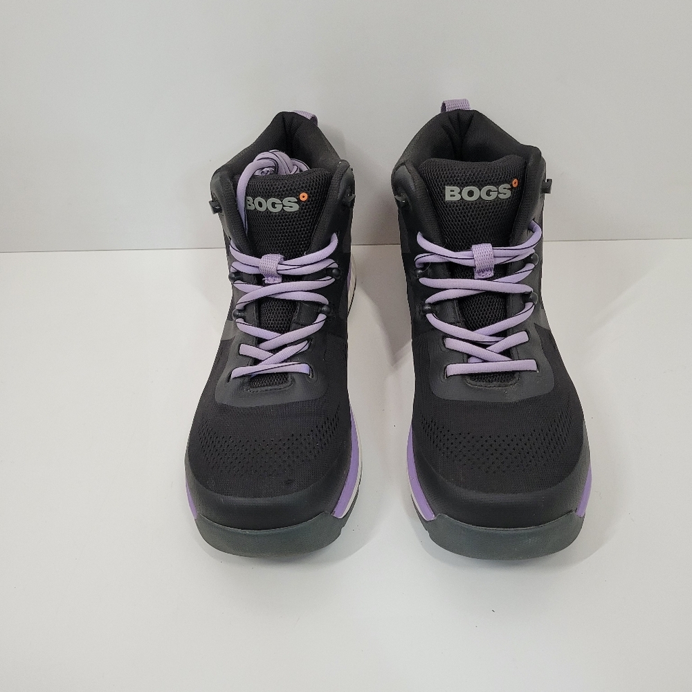 Bogs Black Knit Mid Composite Toe Work Boots Wome… - image 2